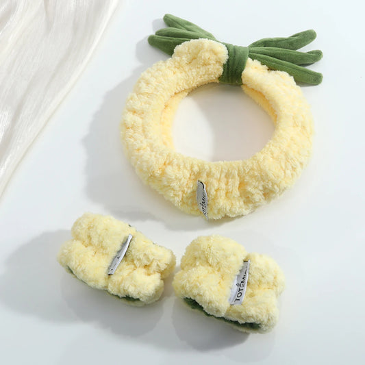 Spa Headband & Wristband Pineapple | Totemica