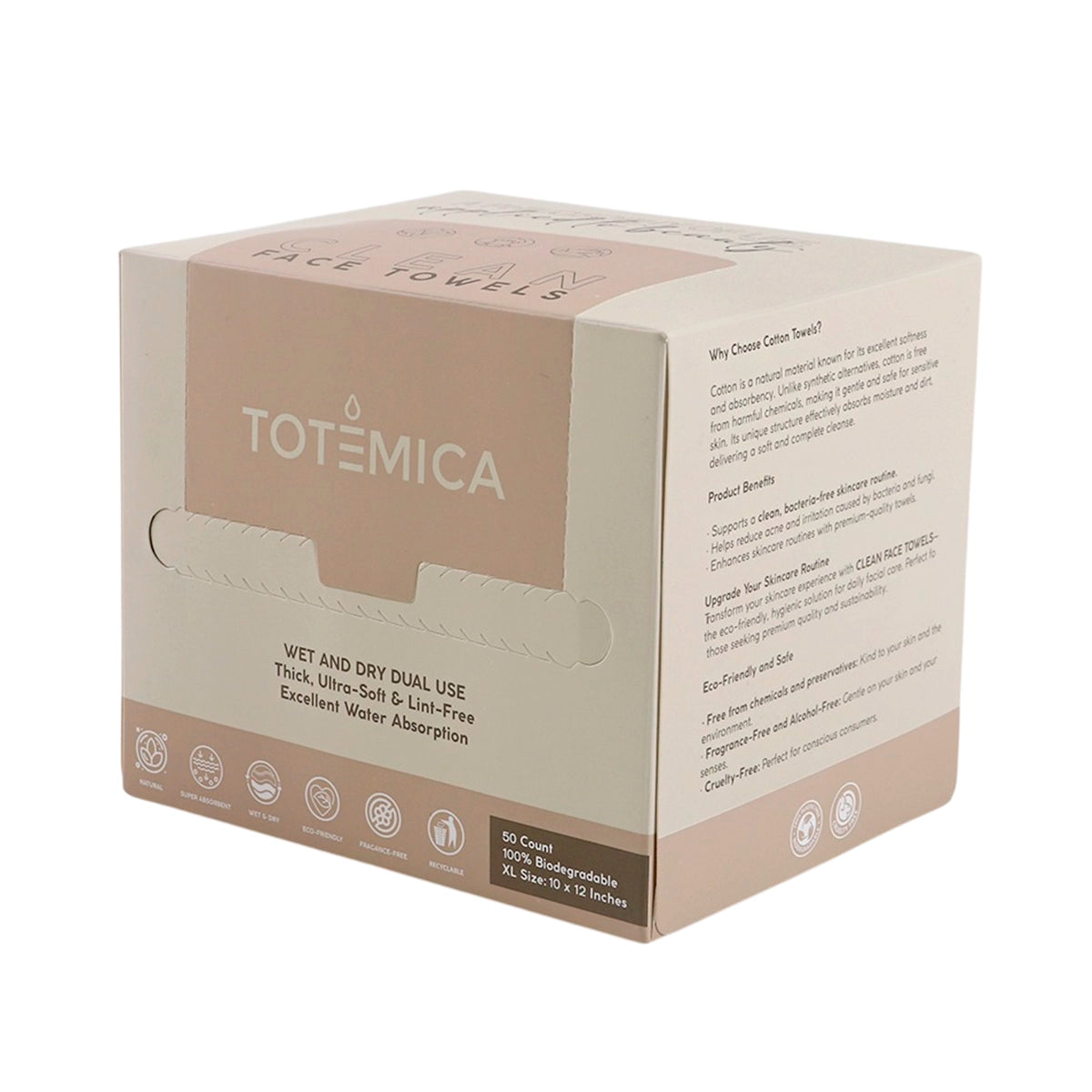 Totemica Clean Face Towels