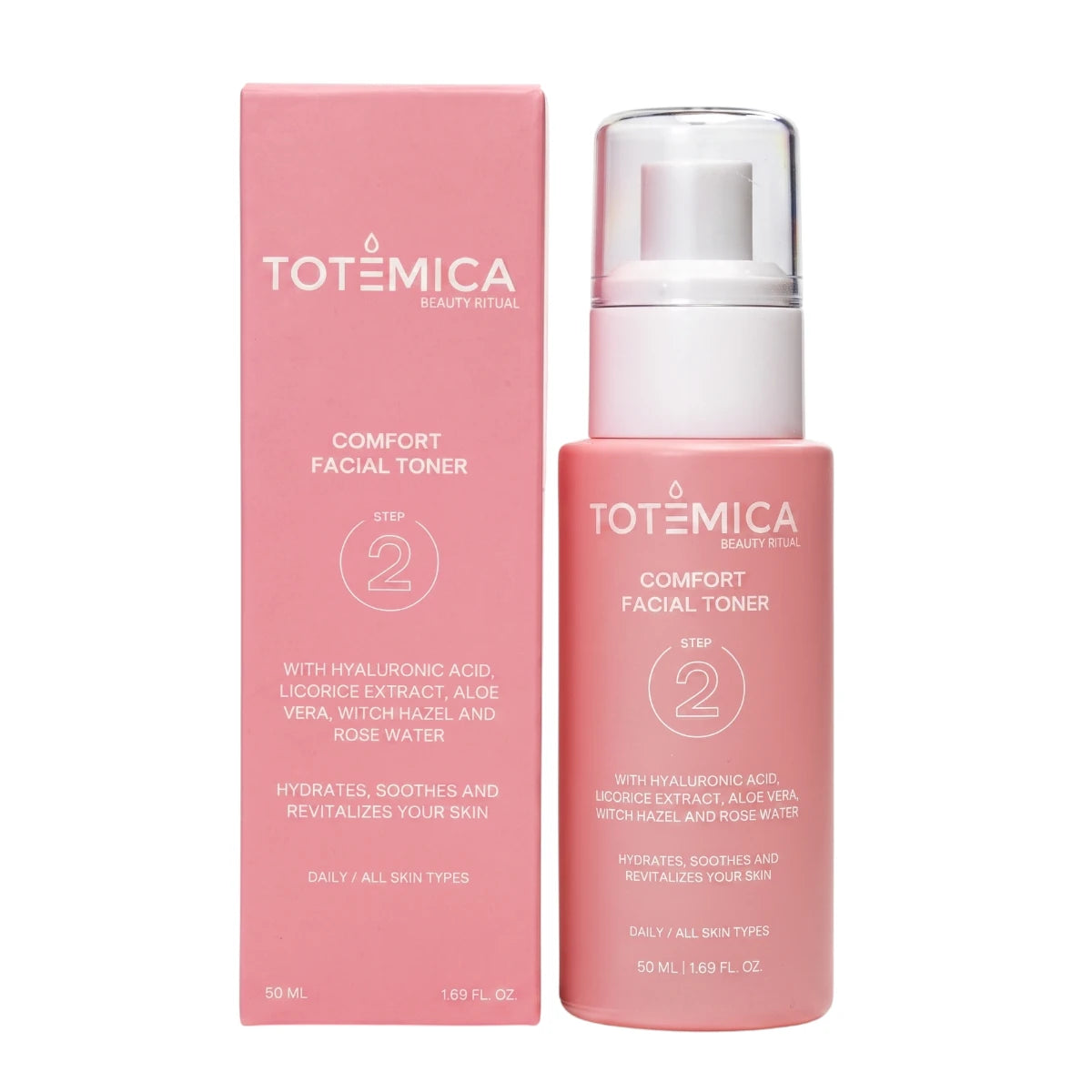 Facial Toner 2 Steps | Totemica