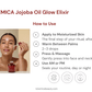 Jojoba Oil Glow Elixir 5 Steps | Totemica