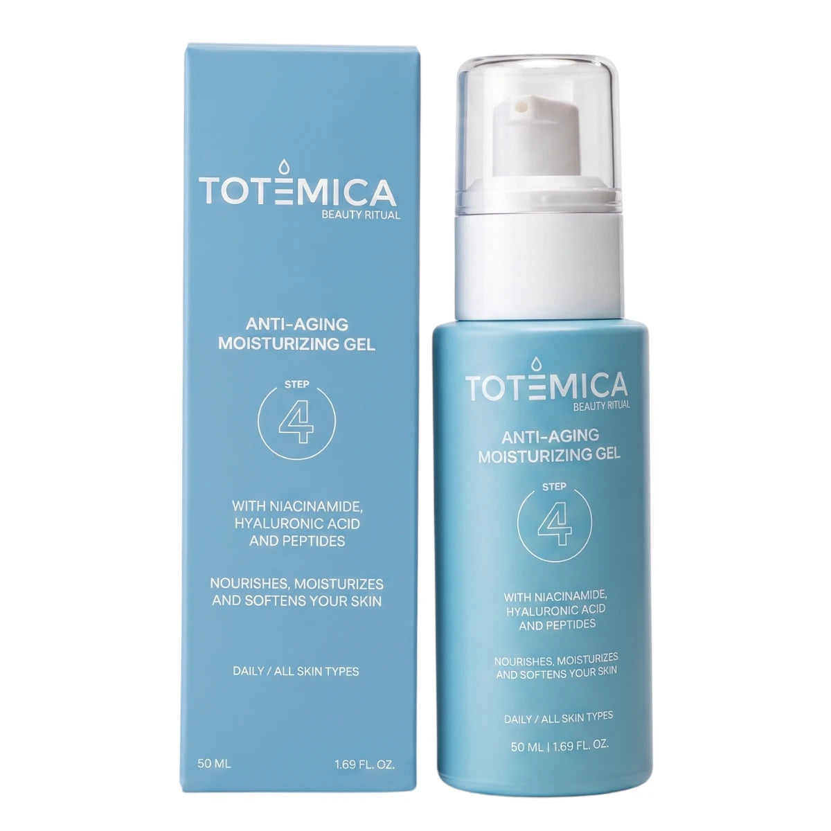 Moisturizing Gel 4 Steps | Totemica