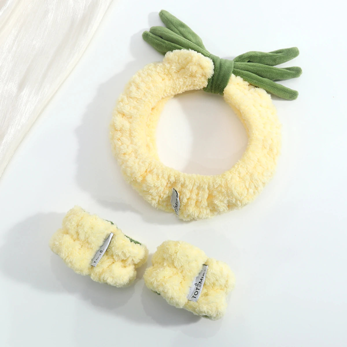 Spa Headband & Wristband Pineapple | Totemica