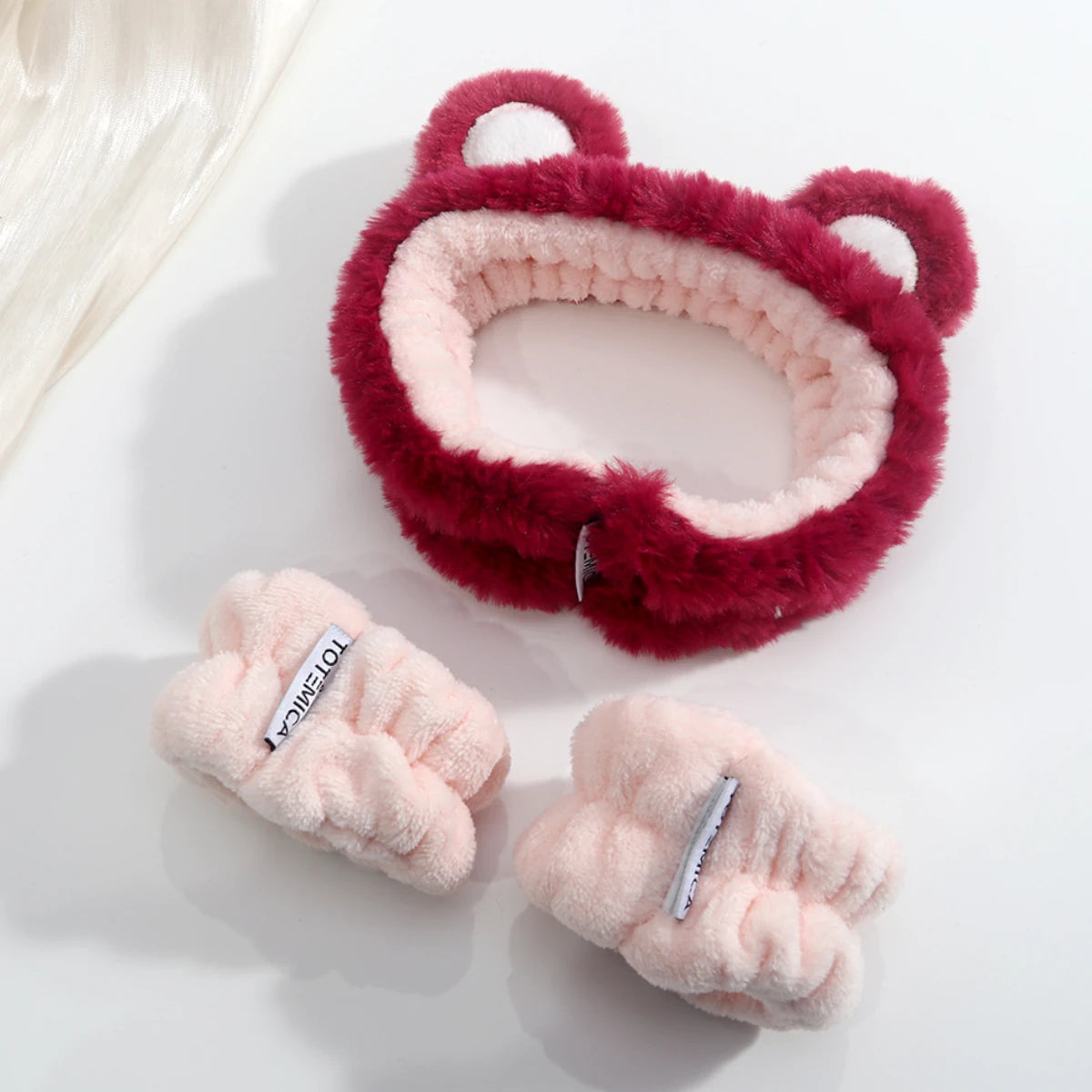 Spa Headband & Wristband Bear | Totemica