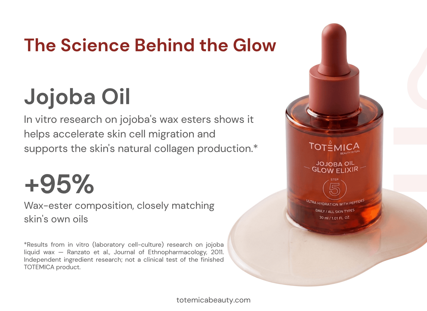 Jojoba Oil Glow Elixir 5 Steps | Totemica