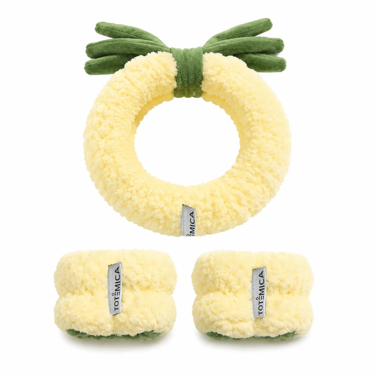 Spa Headband & Wristband Pineapple | Totemica