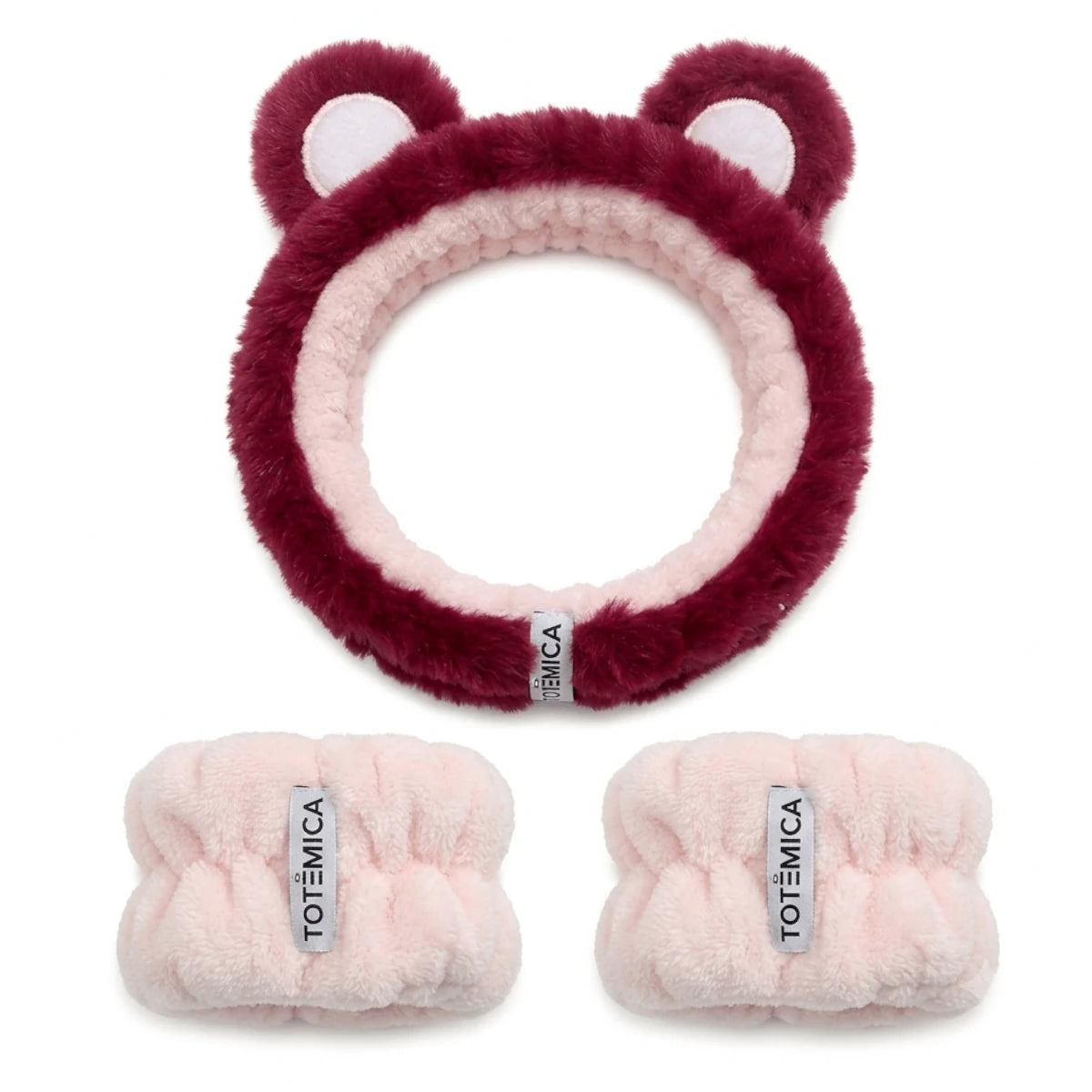 Spa Headband & Wristband Bear | Totemica