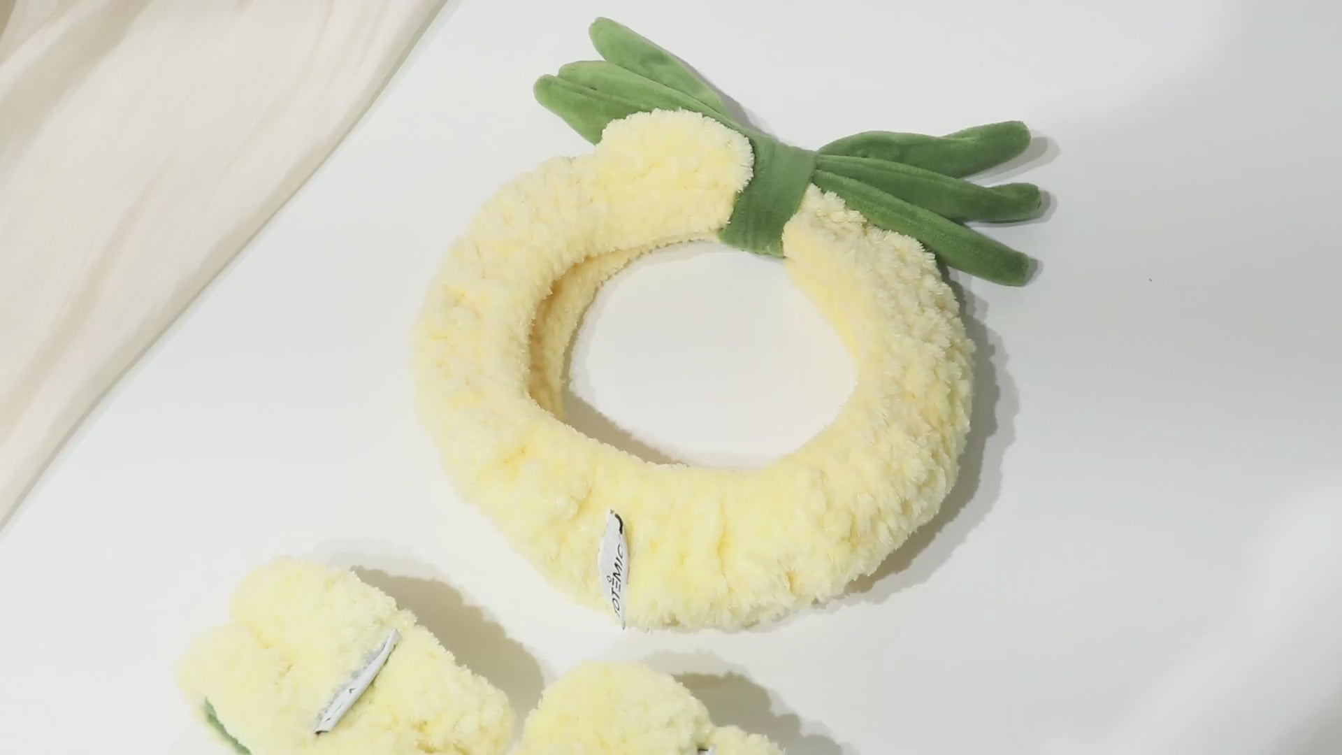 Spa Headband & Wristband Pineapple | Totemica