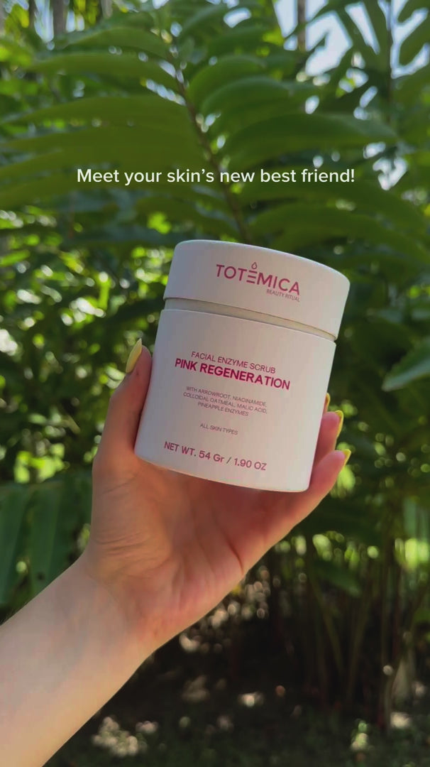 Facial Enzyme Scrub Pink Regeneration | Totemica – Totemica Beauty