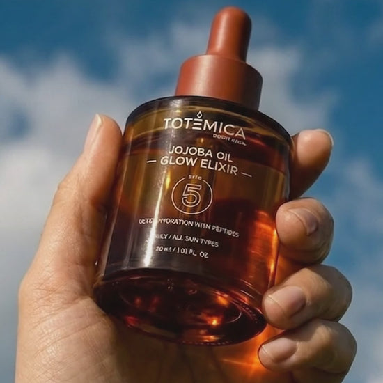 Jojoba Oil Glow Elixir 5 Steps | Totemica