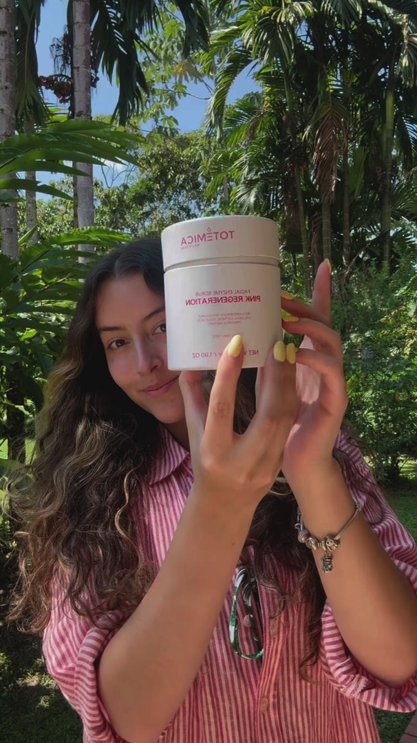 Facial Enzyme Scrub Pink Regeneration | Totemica – Totemica Beauty