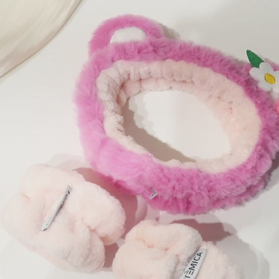 Spa Headband & Wristband Strawberry | Totemica
